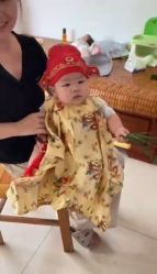 -天禧专业理胎发纪念品乐园·婴儿宝宝理发剃胎毛胎头胎毛笔定制店