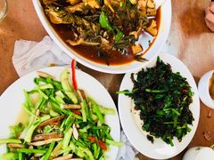 地皮炒韭菜-高淳老街土菜馆(迎薰门店)