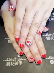 -夏花美甲美睫