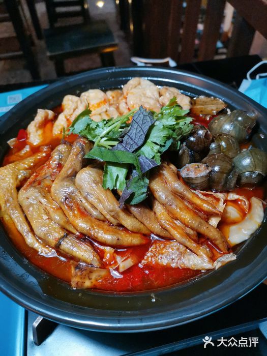 老表记·螺蛳鸭脚煲(西大店)-田螺鸭脚煲-菜-田螺鸭脚煲图片-南宁美食