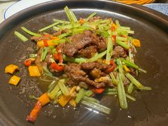 小炒黄牛肉-二十八里太湖船菜(吉祥路店)