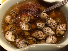 古越陈酿煮花螺-杭州西子湖四季酒店·金沙厅
