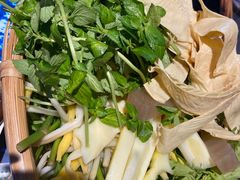 蔬菜拼盘-恋羊时代黑山羊火锅(滨海大道店)
