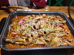 烤黄辣丁-青青河边草·小小河边鱼(万达广场太仓店)