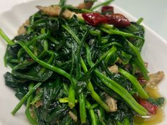 虾爬肉炒菠菜-双井轩(双井店)