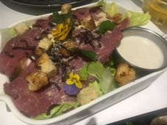 慢煮黑椒牛肉凯撒沙拉-K·Kitchen KK牛扒厨房(江南西店)