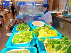 自助取餐区-云端西餐厅(南宁龙光那莲豪华精选酒店)