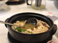 姬松茸菌炖豆腐-龙吟九品(青龙山庄店)