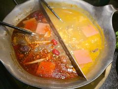 台式麻辣花胶鸡鸳鸯锅-湊湊火锅·茶憩(世博大道店)