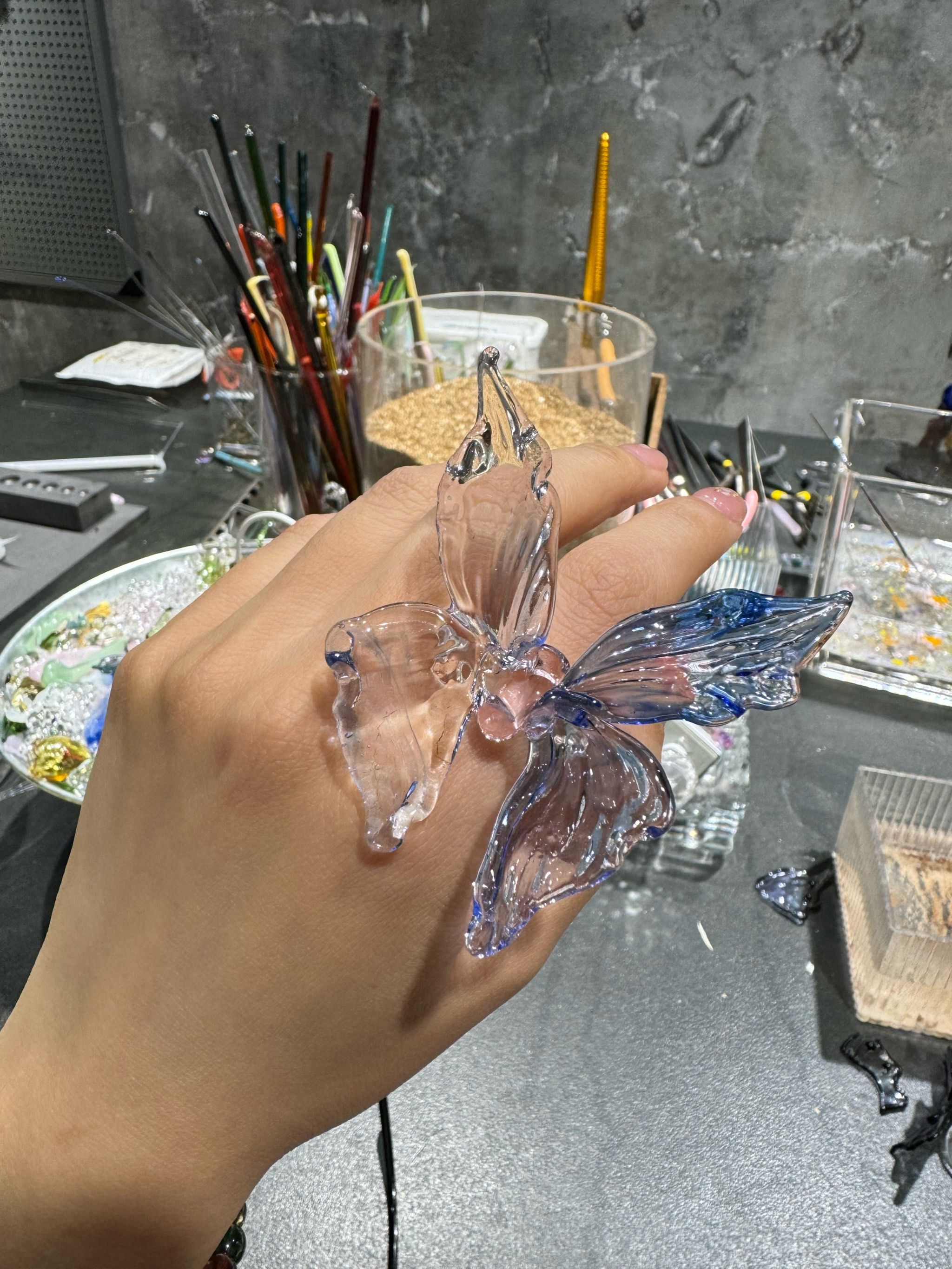 diy烧玻璃 惊喜连连