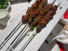 烤羊肉串-三人行骨头王火锅(长寿店)