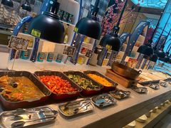 自助取餐区-温州铂尔曼酒店蘭 咖啡厅