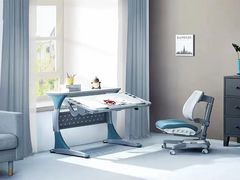 -康朴乐儿童学习桌椅(蓝色港湾店)