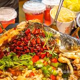 相亲相爱的组合烤鱼🐟，让我直接连炫了三大碗🍚