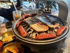 -草家酱蟹炭火烤肉店(珲春南路一店)