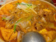 牛腩牛杂煲-沙胆彪炭炉牛杂煲(上海日月光广场店)