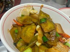 炒青番茄子-老海陵·泰州菜(图书馆店)
