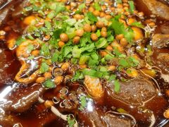 砂锅毛血-月圆霖特色农家乐
