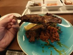 秘制烤新西兰羊排-Tajine Moroccan塔金摩洛哥中东餐厅