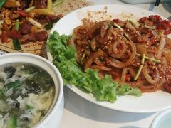 -乔家小院•非遗驴肉•青岛菜(滨河路店)