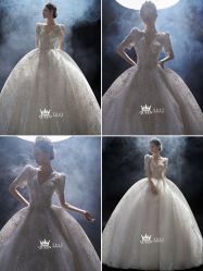 点击看大图 -艾拉·女王婚纱礼服馆