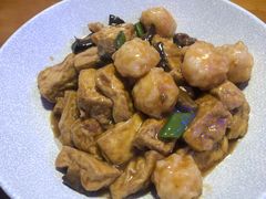 海参虾仁球烩豆腐-hallch好吃餐厅(奥体中心店)