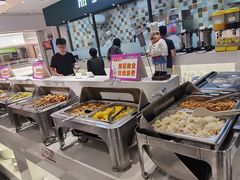 自助取餐区-梦航彩虹之约自助餐厅(华府天地店)