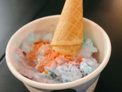 炫彩跳跳糖冰淇淋-贡梅老面馆·蟹粉面·无锡特色小吃(南长街主推店)