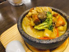 泰式咖喱石锅-枣子树·素食餐厅(朱家尖店)