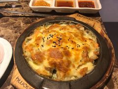 烤鸡爱上芝士-猪啊牛呀羊啊铜盘烤肉(正大广场店)