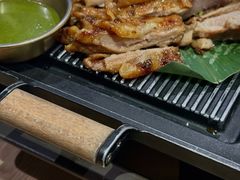 曼谷夜市烤鸡腿-mango tree芒果树泰国餐厅(青岛万象城店)