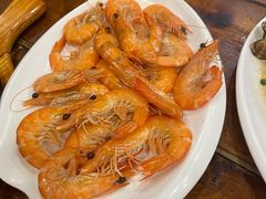 白灼白虾-老东镇啤酒屋海鲜加工·蒸汽海鲜·海鲜烧烤(台东店)