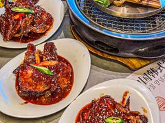 -草家酱蟹炭火烤肉店(珲春南路一店)