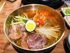 荞麦冷面-明洞阿姨·韩式酱蟹烤肉·创意料理(三元桥店)