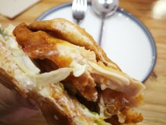 新奥尔良烤鸡腿堡-肯德基(院桥奥特莱斯店)