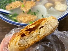 鸭油酥饼-小潘记鸭血粉丝汤