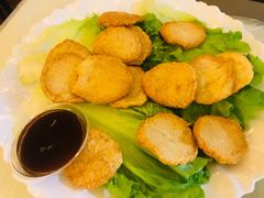 手工墨鱼饼-覃记海鲜美食餐厅