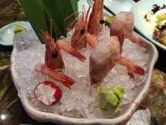 甜虾刺身-炙柒Sekinana·精致料理 烧鸟·铁板烧(海上世界店)
