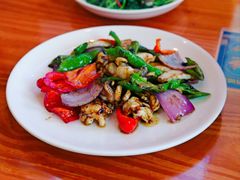 豉椒炒墨鱼仔-贤记啫煲广东菜馆(鲁谷路店)