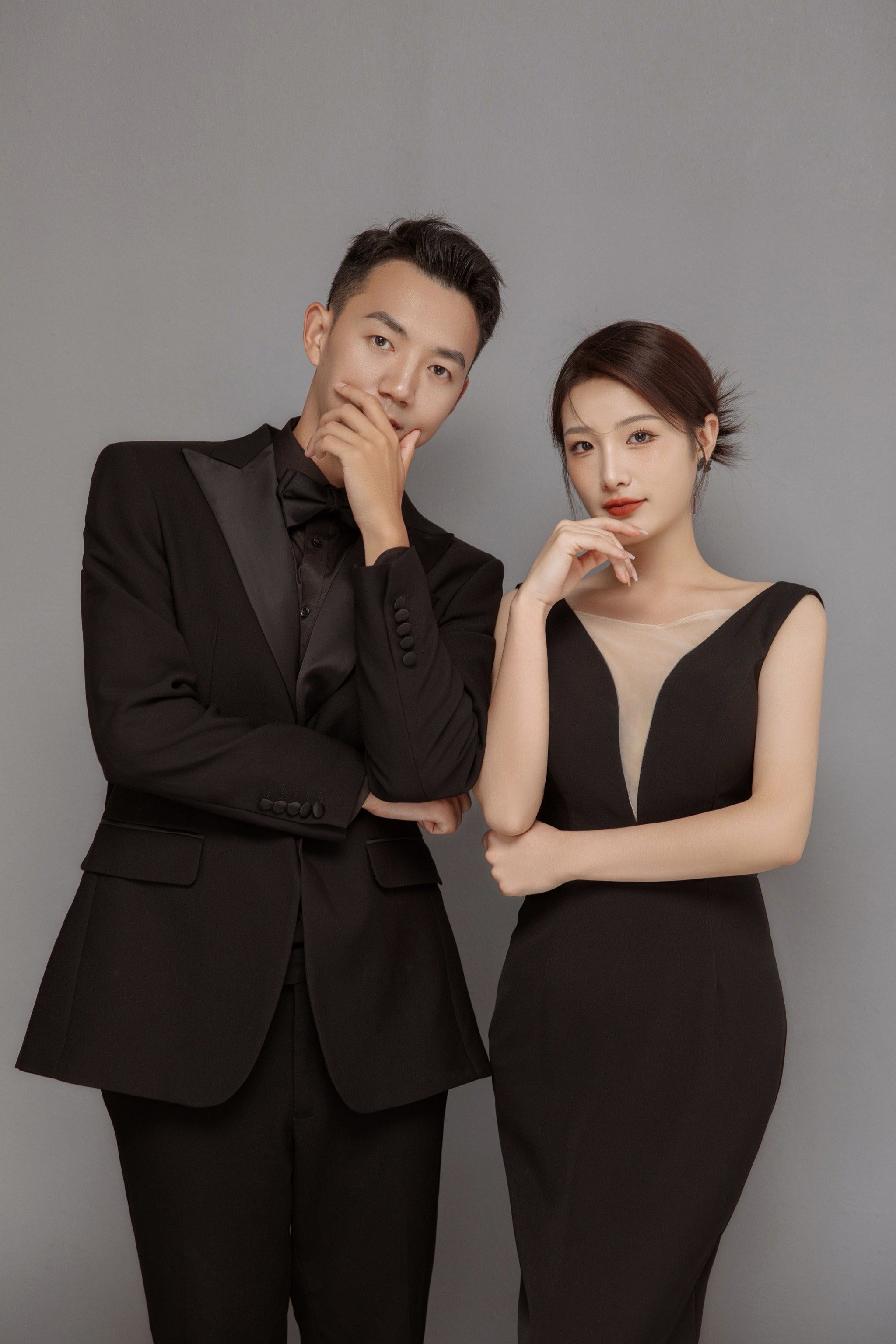 简约高级感情侣婚纱照