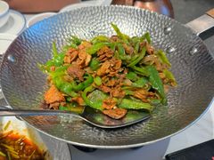 螺丝椒现炒土猪肉-东方红·湖南菜(金屿店)