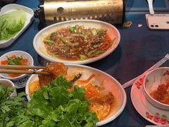 -邹开喜·小海鲜醉鸡煲·潮汕鲜切牛肉店(襄阳北路店)
