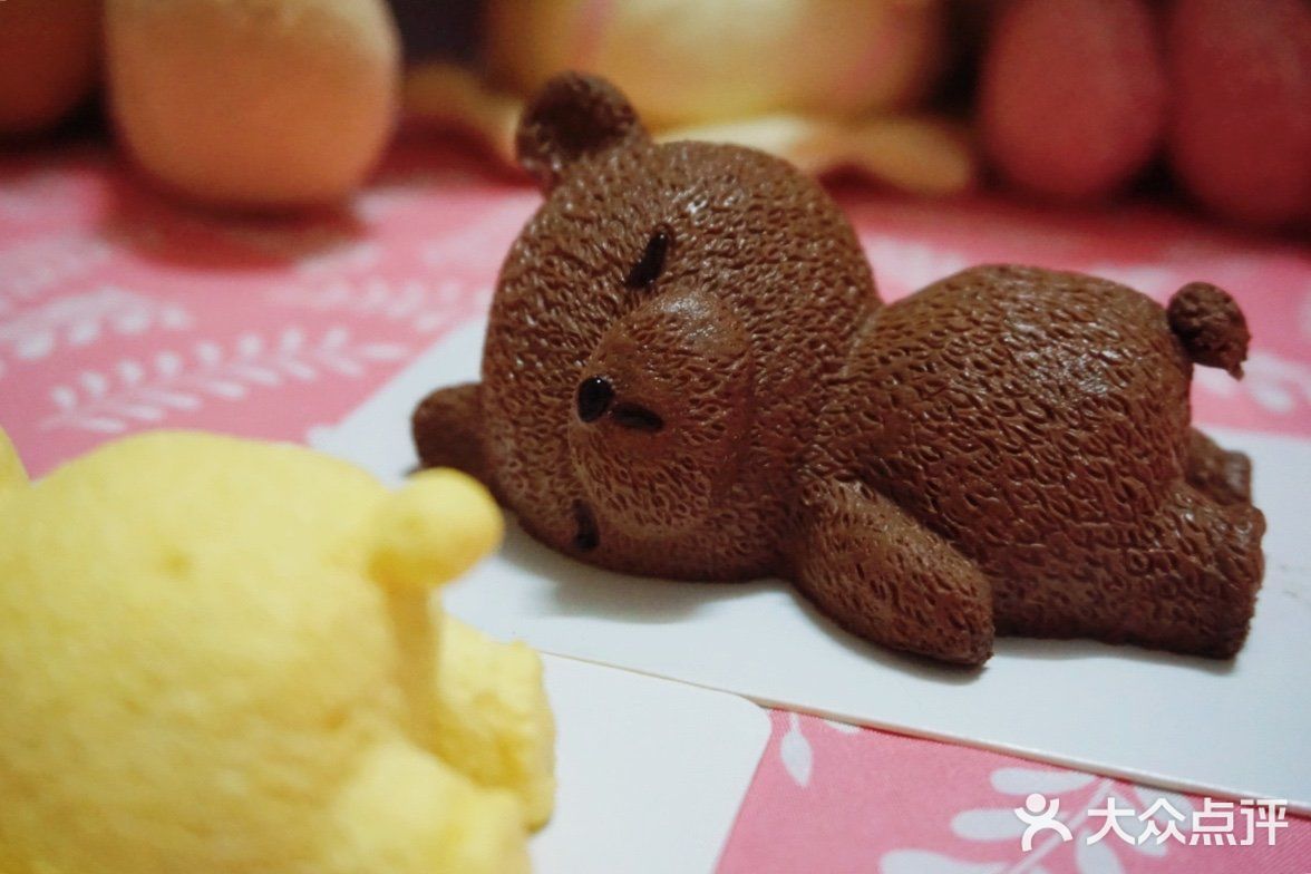 可爱🐻小熊很懒🎂慕斯蛋糕