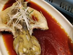 清蒸海鲈鱼-刘胖子家常菜·蹄花焖藕(富安街店)