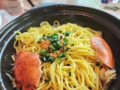招牌香辣蟹面-不仔客海鲜·烧烤·270度海景餐厅(大东海店)