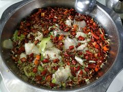 炝锅无刺巴沙鱼2.5斤（微辣）-清真·锦翔炝锅鱼(明德门店)