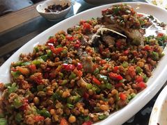 招牌豆鼓鱼-味水记忆·野菌鸡汤土菜馆(青城后山店)