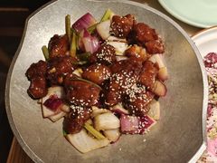 蒜香蜜汁排骨-绿茶餐厅(西单老佛爷店)