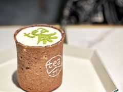 饼干杯奶盖茶-茶是一枝花泡茶店