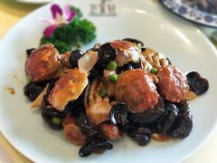 腊八醋蒜炒河蟹-卫鼎轩·家宴(水上公园店)